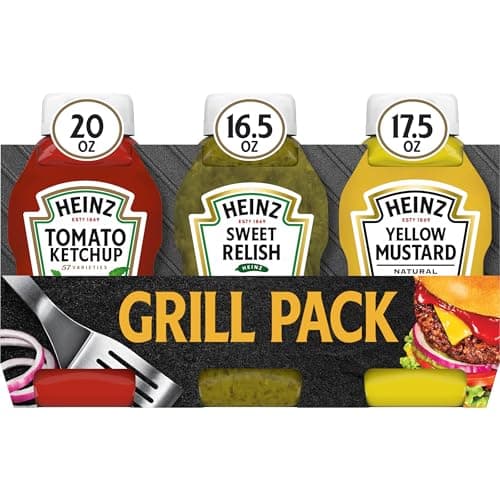 [SnS, AC] $4.19* | Heinz Picnic Pack (20oz Ketchup, 16.5oz Sweet Relish & 17.5oz Yellow Mustard) at Amazon
