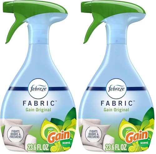 [S&S]2 Pack 23.6 fl oz Febreze Fabric Spray Air Freshener Gain Original Scent $5.68 + Free S&H w/ Prime or $35+
