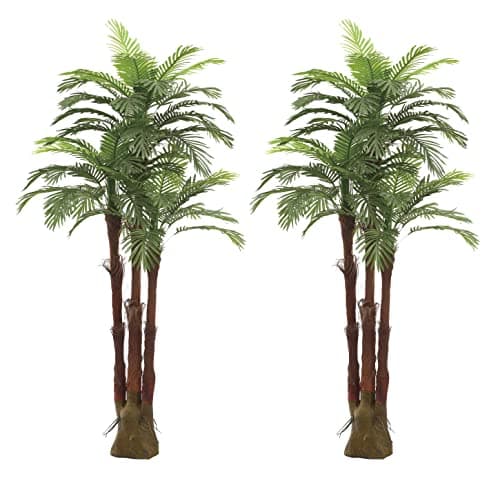 AMERIQUE Pair Gorgeous 6 Feet ...th UV Protection, 6', Green, 2