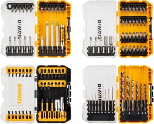 $20.98* | DEWALT 21-Piece Titanium Nitride Coated Pilot Point Drill Bit Set w/ Case (DW1361) at Amazon