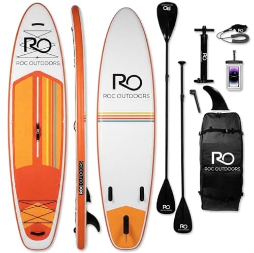 Roc 10'6" Inflatable Stand Up Paddle Board for $200 + free shipping