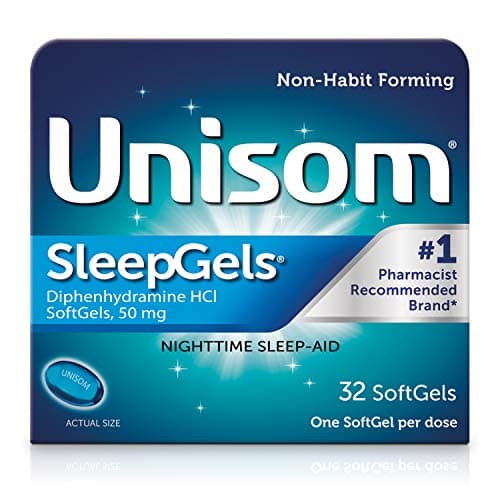 Unisom SleepGels, Nighttime Sl...dramine HCI 50 mg, 32 SoftGels