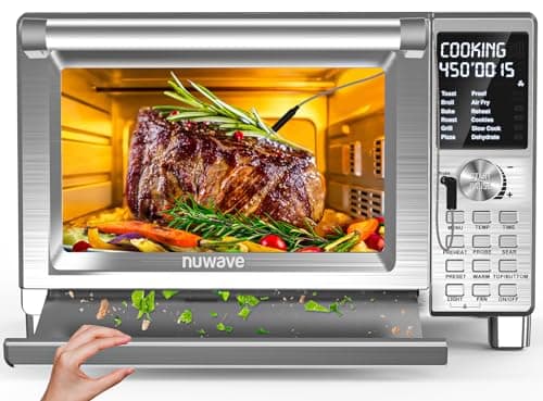 $143.99* | Nuwave Bravo XL Pro Air Fryer Toaster Oven, 30QT, Stainless Steel at Amazon