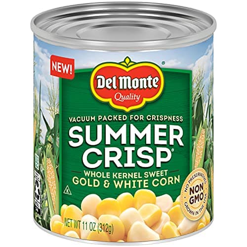 Del Monte Summer Crisp Whole K...Gold and White Corn, 11 oz Can