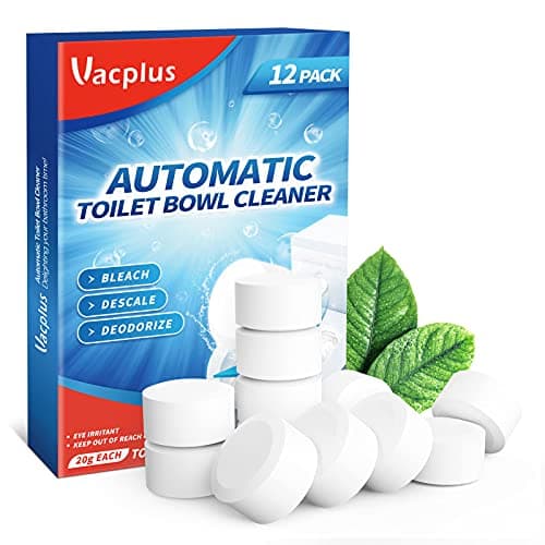 Vacplus Toilet Bowl Cleaner Tablets 12-Pack Only $3.82 Shipped on Amazon