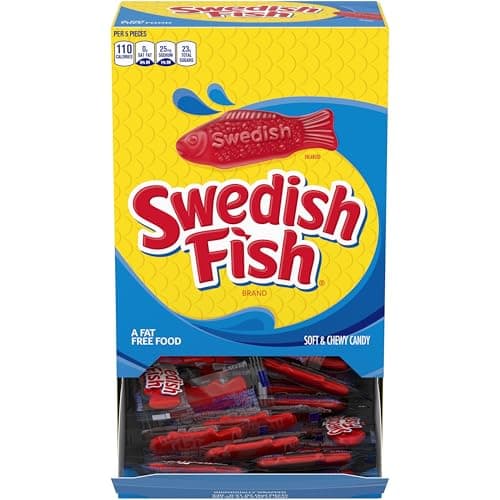 240-Count Swedish Fish Individually Wrapped Soft & Chewy Gummy Candy $15.61 w/ S&S + Free Shipping w/ Prime or on $35+