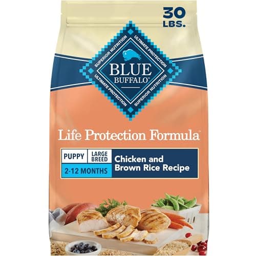 [SnS, AC] $24.82 | 30-Pound Blue Buffalo Life Protection Formula Natural Puppy Large Breed Dry Dog Food with Chicken and Brown Rice at Amazon