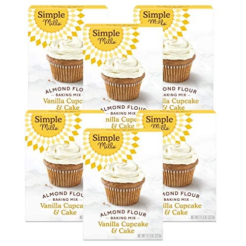 6-Pack 11.5-Oz Simple Mills Almond Flour Baking Mix (Vanilla Cupcake & Cake) $15.94 + Free Shipping w/ Prime or on $35+
