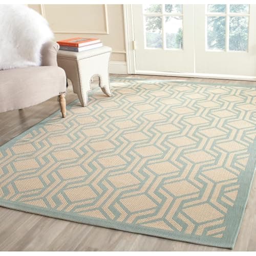 SAFAVIEH Washable Rug Outdoor ...Backyard, Mudroom (CY6114-213)