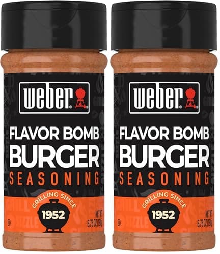 Weber Flavor Bomb Burger Seaso...Shaker, 6.75 Ounce (Pack of 2)