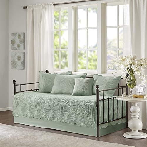 Madison Park Daybed Cover Set ...any, Seafoam, 39"x75", 6 Piece