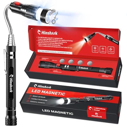 Telescoping LED Flashlight & Magnetic Pickup Tool Only $8.49 on Amazon (Reg. $20)