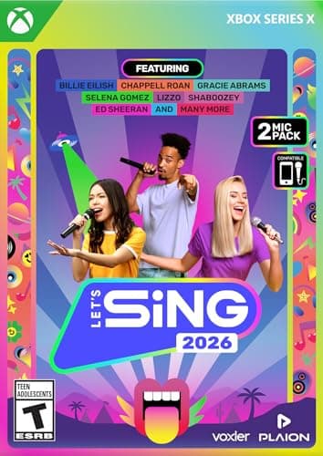 Let’s Sing 2026 + 2 Mics (Xbox Series X) $20 + Free Shipping w/ Prime or on orders over $35
