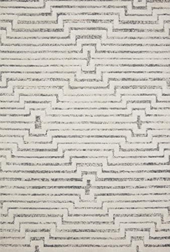 Loloi Hagen Collection HAG-03 ...ite/Sky 6'-7" x 9'-2" Area Rug