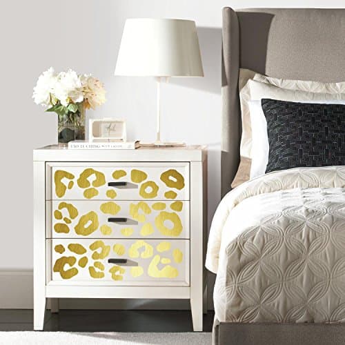 RoomMates Metallic Gold Leopar...all Stickers for Bedroom Decor