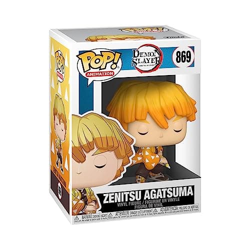 Funko Pop Animation: Demon Slayer - Zenitsu Agatsuma, 3.75 Inches - Collectable Vinyl Figure - Gift Idea - Official Merchandise - Toys for Kids & Adults - Anime Fans - Model Figure for Collectors