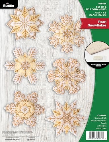 Bucilla Felt Applique 6 Piece ...ay DIY Arts and Crafts, 89682E