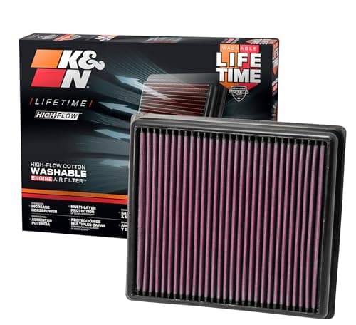 K&N High-Flow Original Lifetim...on for Select Models), 33-2990