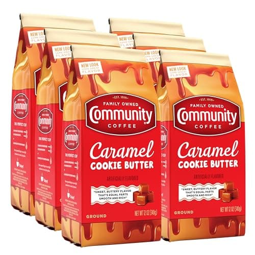[SnS, AC] $18.43 | 6-Pack 12-Oz Community Coffee Medium Roast Ground Coffee (Caramel Cookie Butter) at Amazon ($3.07 each)