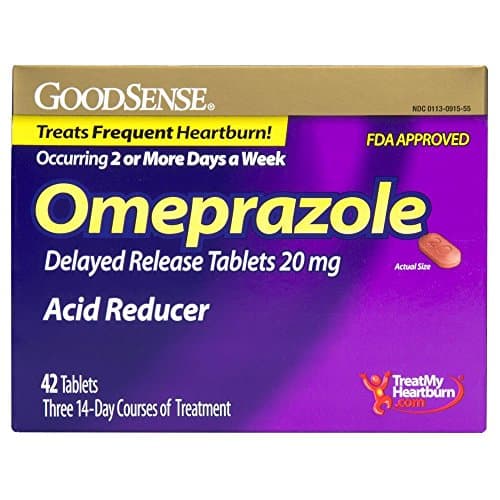 GoodSense Omeprazole Delayed R...educer for Heartburn, 42 Count