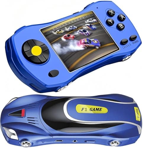 Handheld Game Console for Kids Preloaded 200+ Retro Video Games, Portable Gaming Player with Rechargeable Battery 3.0" LCD Screen, Mini Arcade Electronic Toy Gifts for Boys Girls