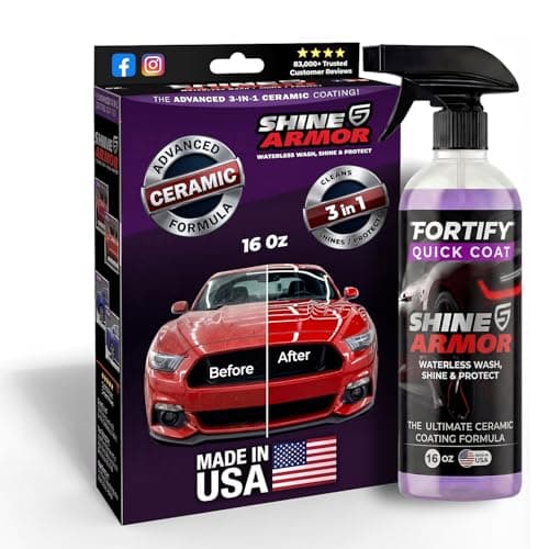 Shine Armor Fortify Quick Coat 16-oz. Spray Bottle  for $11 via Sub & Save + free shipping w/ Prime