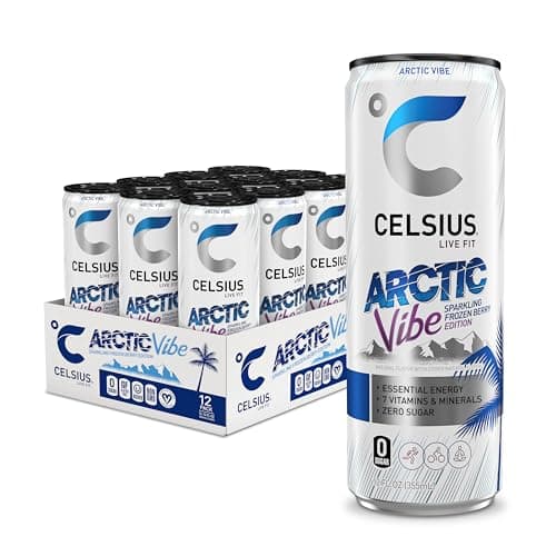 [SnS] $14.25 | 12-Pack 12-Oz CELSIUS Functional Essential Energy Drink (Sparkling Arctic Vibe) at Amazon