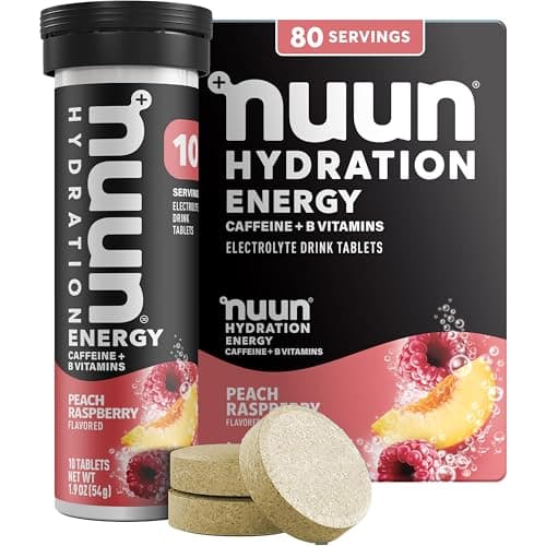 Nuun Energy Caffeine + B Vitam...ry, 8 Pack (80 Servings Total)