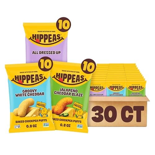 Hippeas Chickpea Puffs, Variet... Less Fat, Dairy & Gluten Free