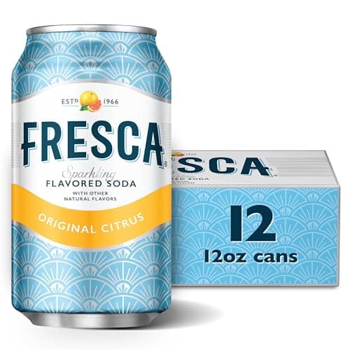 $4.88: Fresca Citrus Soda, 12 Ounce (Pack of 12)