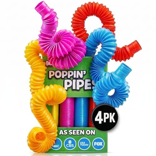 Sensory Tubes 4-Pack Just $6.99 on Amazon (Reg. $12)