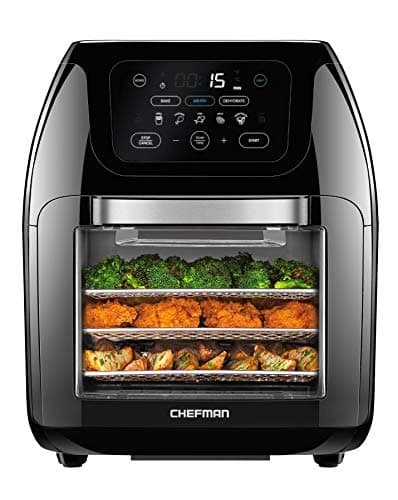 [Prime] Prime: 10-Quart Chefman 17-Presets Multifunctional Digital Air Fryer (Rotisserie, Dehydrator, Convection Oven) $79.89 + Free Shipping