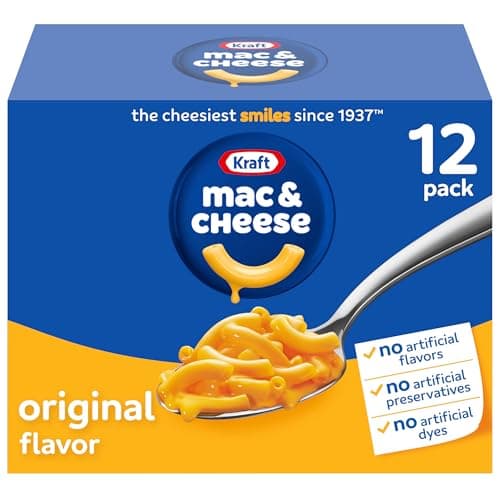 Kraft Mac and Cheese, 12 Boxes, 7.25 oz - $6.92 AC + S&S