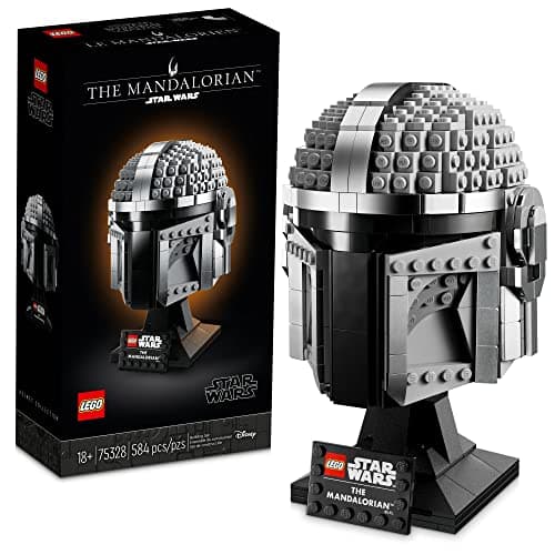 $55.99 | 584-Piece LEGO Star Wars: Helmet Collection - The Mandalorian Helmet (75328, 2022) at Amazon