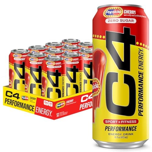 [SnS, AC] $11.99 | 12-Pack 16-Oz Cellucor C4 Performance Energy Drink x Popsicle (Cherry) at Amazon (99.9￠ each)
