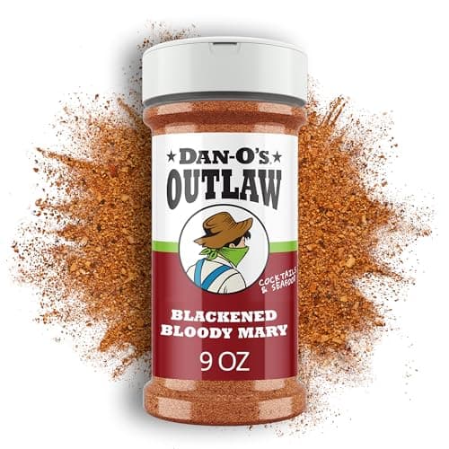 Dan-O's Outlaws Blackened Bloo...o Rim Glasses or Season Snacks