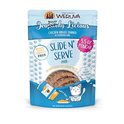 Weruva Wet Cat Food, Jeopurrdy...lide N Serve Pouch, Pack of 12