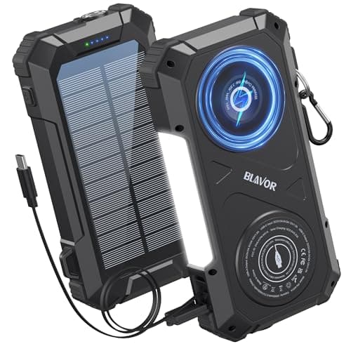 Blavor 20,000mAh Solar Power Bank for $25 w/ Prime + free shipping w/ Prime