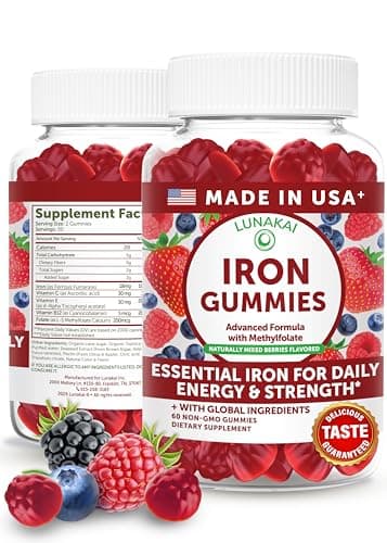 Iron Gummies 60-Count Bottle Only $12.96 Shipped on Amazon (Reg. $26)