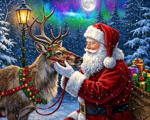 Springbok Santa's Favorite Rei...nique Cut Pieces - Made in USA