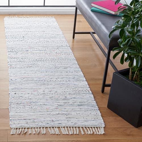 SAFAVIEH Rag Rug Collection Ru...Living Room, Bedroom (RAR121G)
