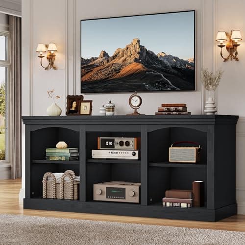 YITAHOME Farmhouse TV Stand fo... Table for Living Room (Black)