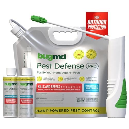 2-Pack BugMD Pest Defense Pro Peppermint Oil Bug Spray & Mosquito Repellent w/ Electric Sprayer Wand Kit  $59.99 + Free Shipping