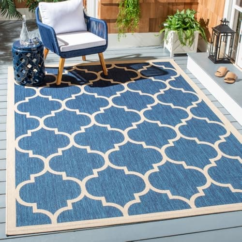 SAFAVIEH Washable Rug Outdoor ...Backyard, Mudroom (CY6914-268)