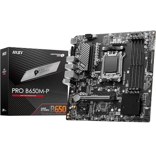MSI PRO B650M-P V1 Motherboard....0 x16, 2 x M.2 Gen4, 2.5G LAN