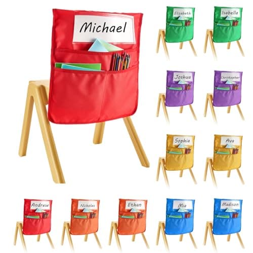 VEVOR Chair Pockets for Classr...Kindergarten, School, and Home