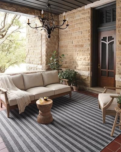 Loloi Magnolia Home by Joanna ...'-6" Indoor/Outdoor Accent Rug