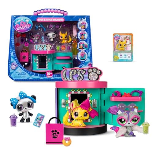 Littlest Pet Shop -Spin & Styl...ollectible Toy Animal, Ages 4+