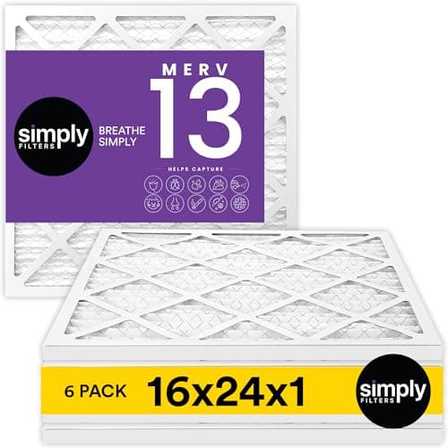 Simply 16x24x1 Air Filter, Mer...) DUST, Pet, & Allergy Control