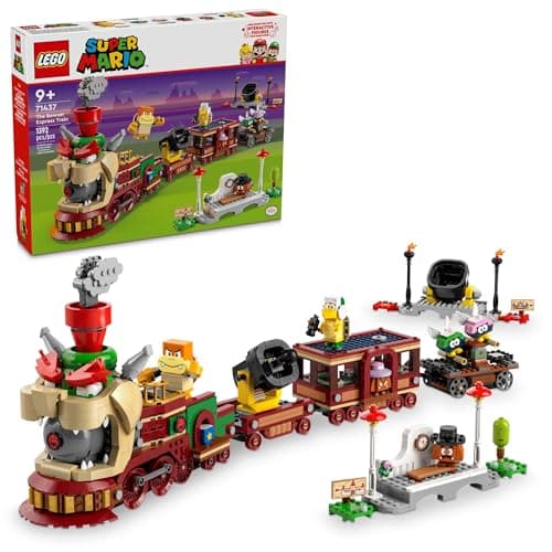 1392-pc LEGO Super Mario The Bowser Express Train Toy (71437) $84 + Free S&H